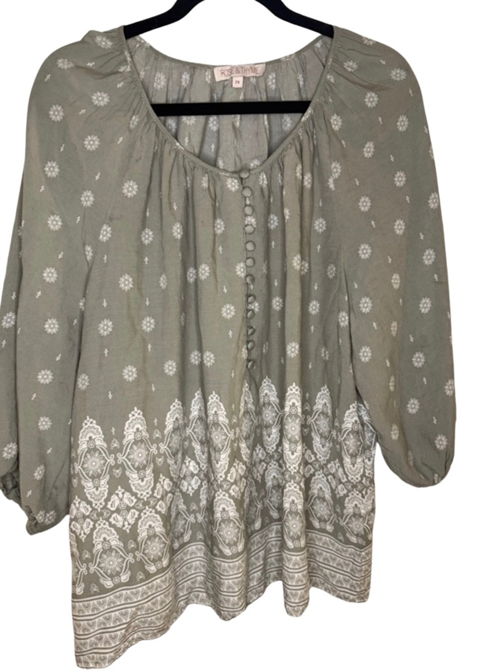 Printed Tunic - Picture 1 of 4